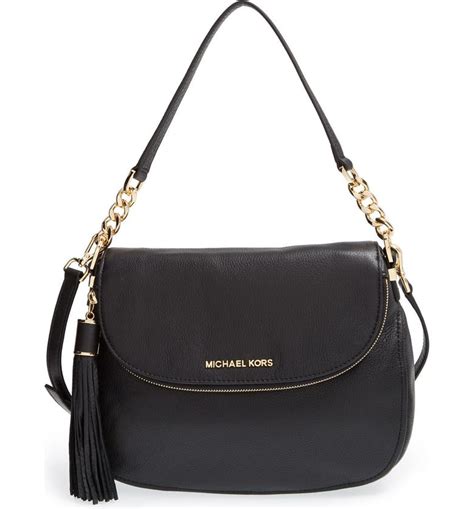 michael kors bedford medium bedford tassel luggage|Michael Kors bedford medium tote.